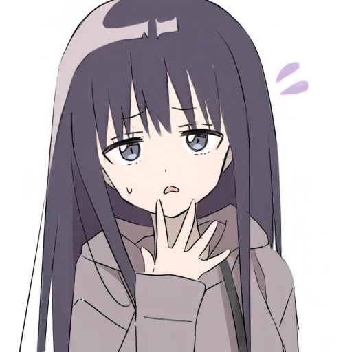 Эмодзи Худи девочка