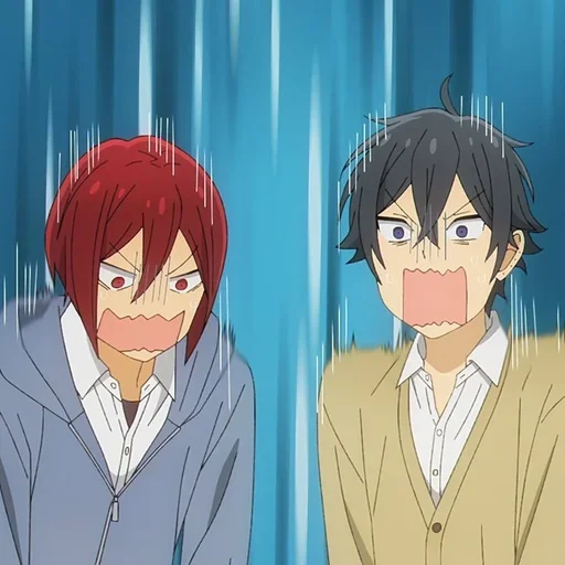 Эмодзи Hori san to Miyamura kun