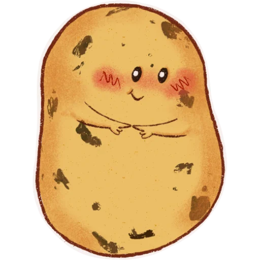 Эмодзи Hot potato
