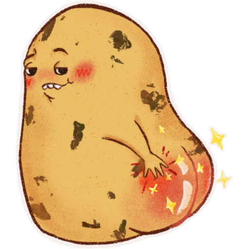 Эмодзи Hot potato