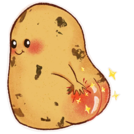 Эмодзи Hot potato