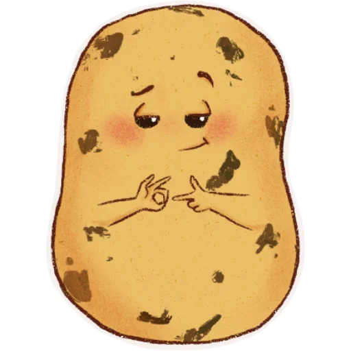 Эмодзи Hot potato
