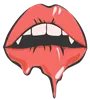 Эмодзи Hot Lips