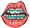 Эмодзи Hot Lips