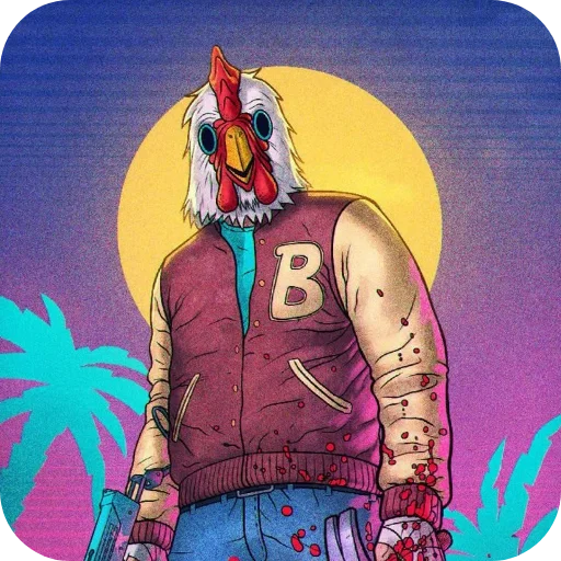 Эмодзи Hotline Miami