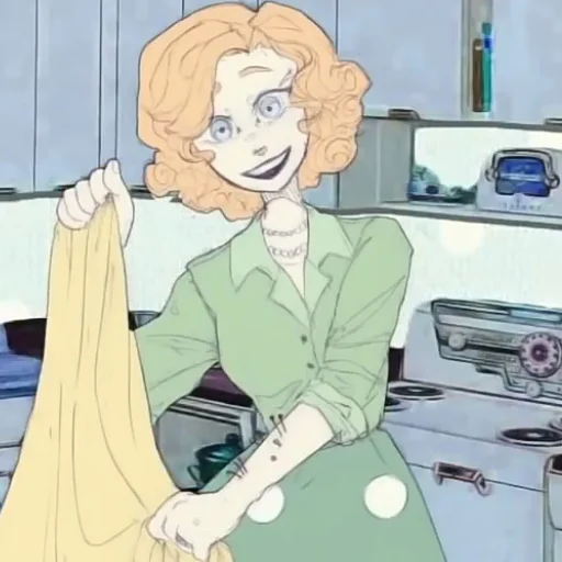 Эмодзи Housewife radio