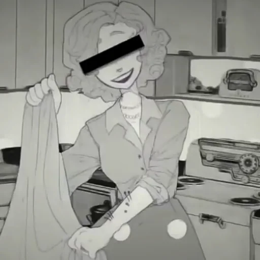 Эмодзи Housewife radio