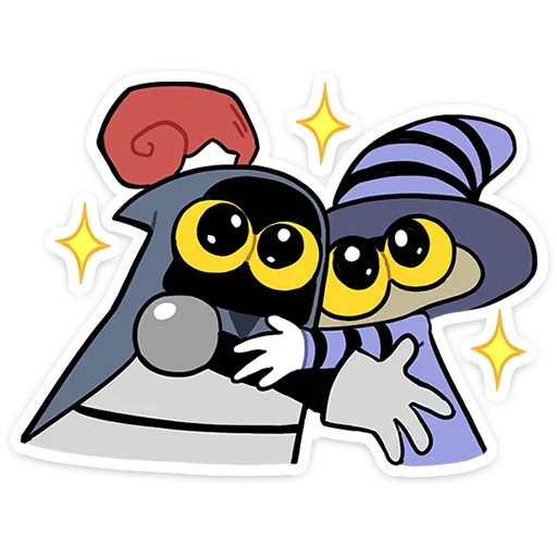 Эмодзи Говард и Скинни