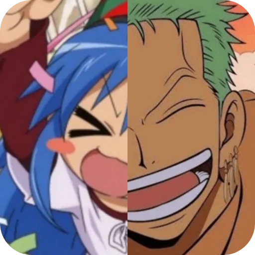 Эмодзи Konata or Zoro