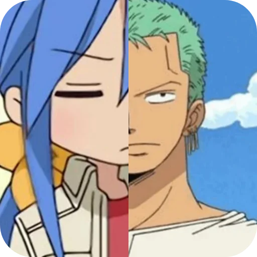 Эмодзи Konata or Zoro