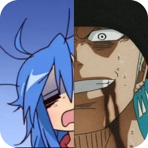 Эмодзи Konata or Zoro