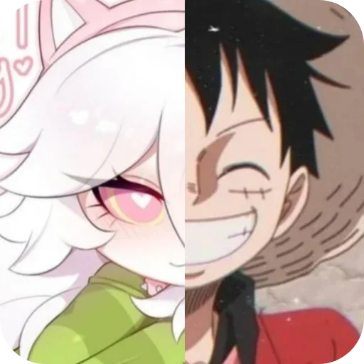 Эмодзи Cattail or Luffy