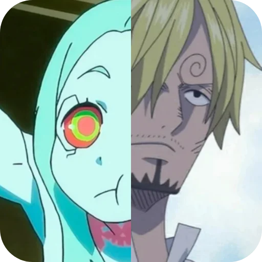 Эмодзи Rebecca or Sanji