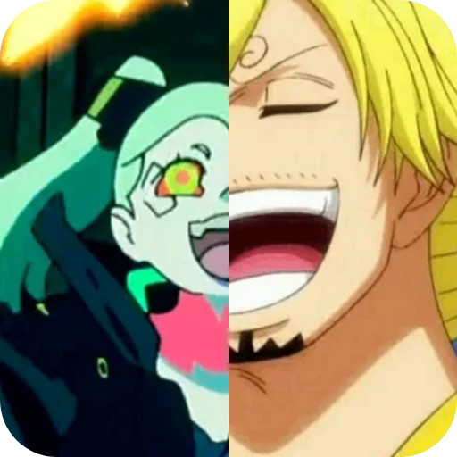 Эмодзи Rebecca or Sanji