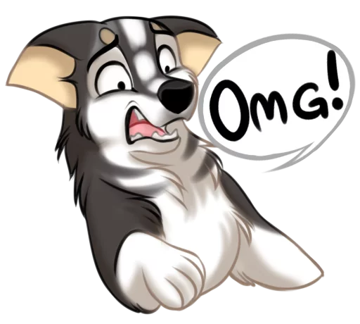 Эмодзи Huscai the Husky