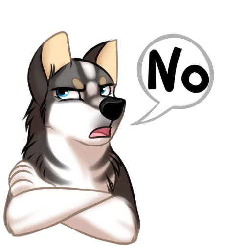 Эмодзи Huscai the Husky