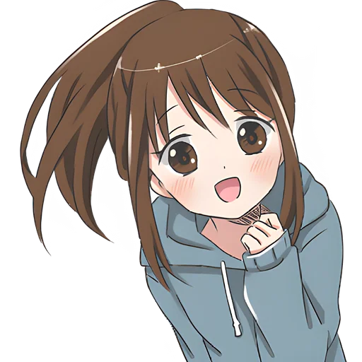 Эмодзи Хвостик тян