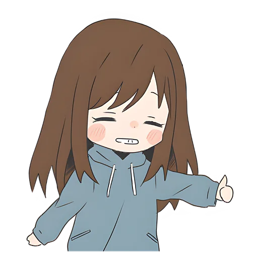 Эмодзи Хвостик тян