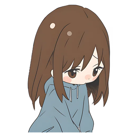 Эмодзи Хвостик тян