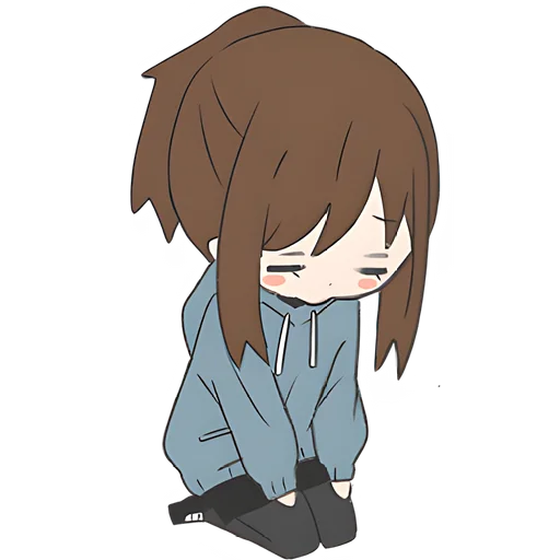 Эмодзи Хвостик тян