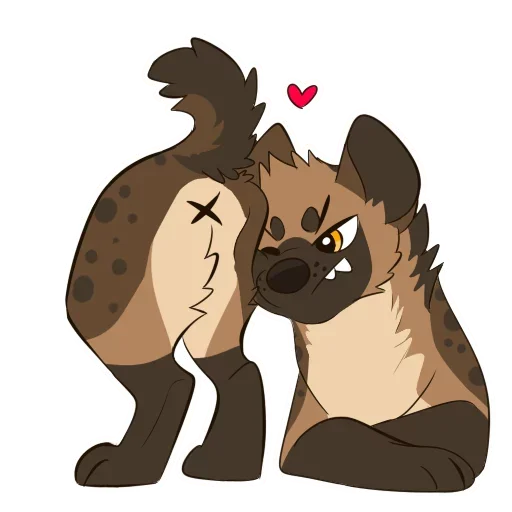 Эмодзи Hyena