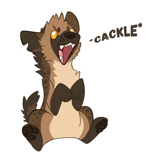Эмодзи Hyena