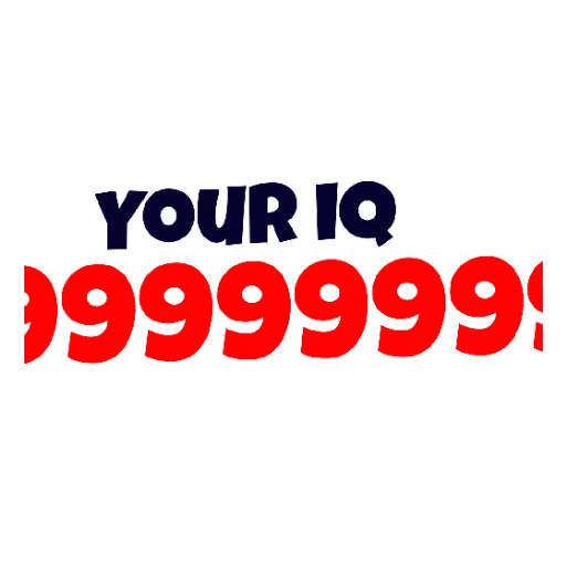 Эмодзи IQ