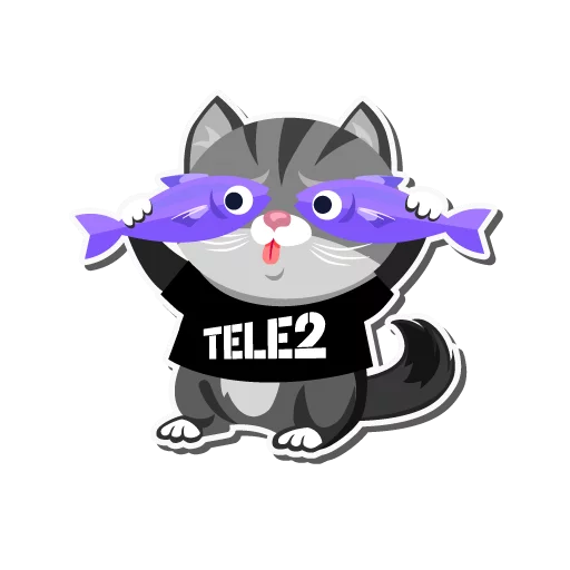 Эмодзи I love Tele2