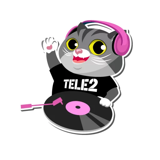 Эмодзи I love Tele2