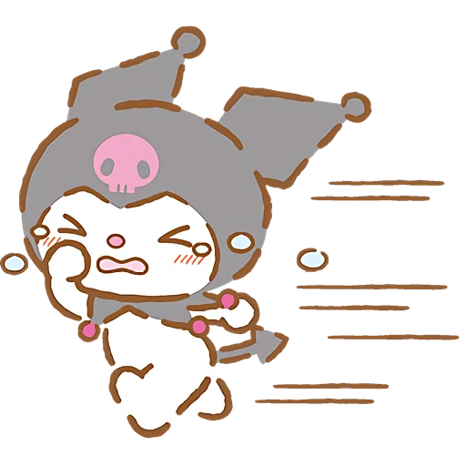 Эмодзи Я люблю Куроми