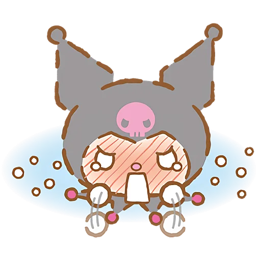 Эмодзи Я люблю Куроми