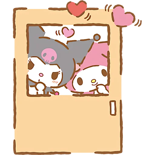 Эмодзи Я люблю Куроми