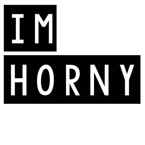 Эмодзи Iam Horny