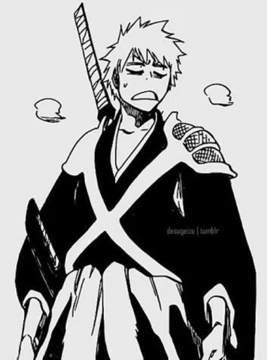 Эмодзи Ichigo Kurosaki
