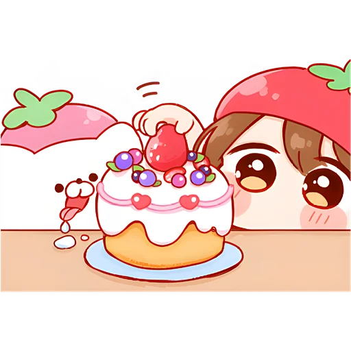 Эмодзи Ичиго чан