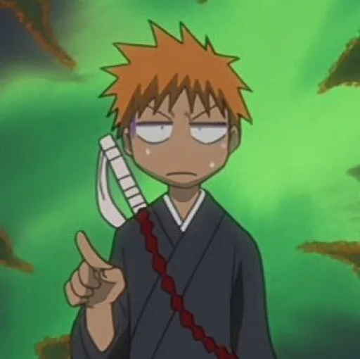 Эмодзи Ichigo Kurosaki