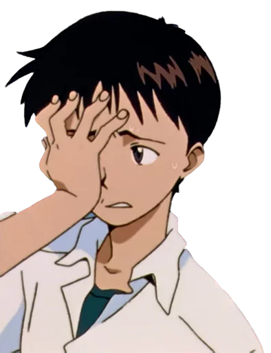 Эмодзи Shinji Ikari
