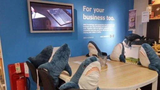 Эмодзи Ikea Shark