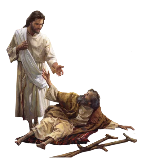 Эмодзи In Jesus hands