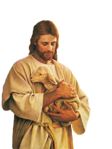 Эмодзи In Jesus hands