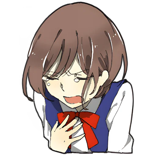 Эмодзи Яндере-тян