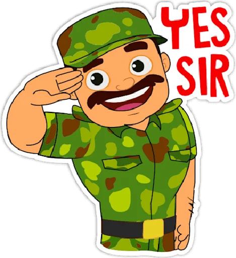 Эмодзи Indian Army (#Indian) •