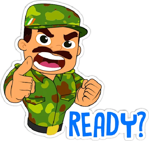 Эмодзи Indian Army (#Indian) •