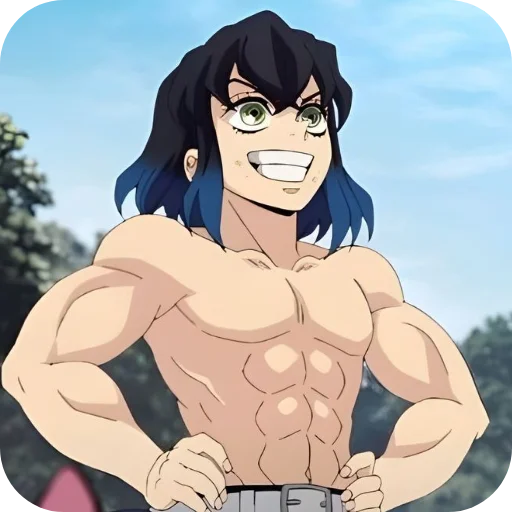 Эмодзи Inosuke Hashibira