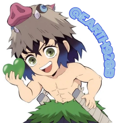 Эмодзи Inosuke Hashibira