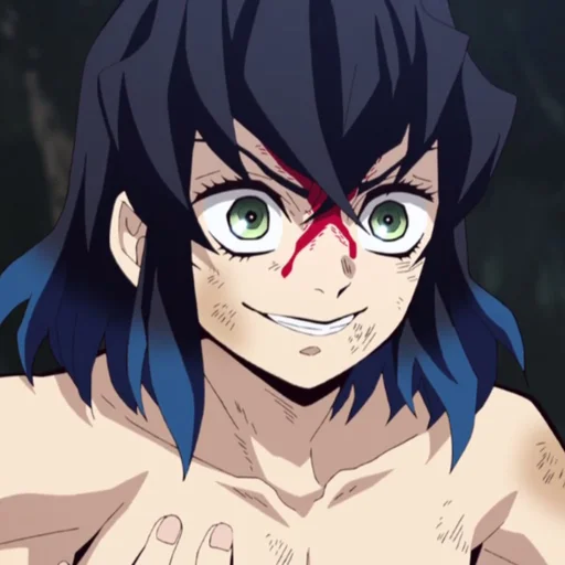 Эмодзи `Inosuke Hashibira.