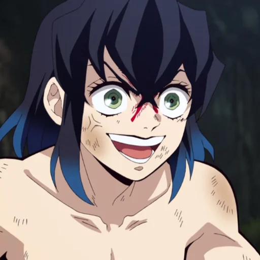 Эмодзи `Inosuke Hashibira.