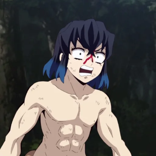 Эмодзи `Inosuke Hashibira.