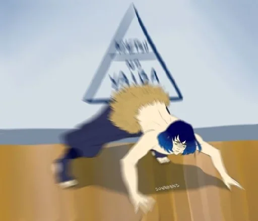 Эмодзи Inosuke meme