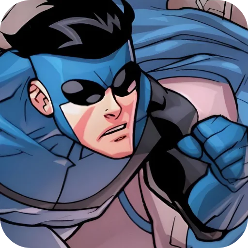 Эмодзи Invincible Blue Suit